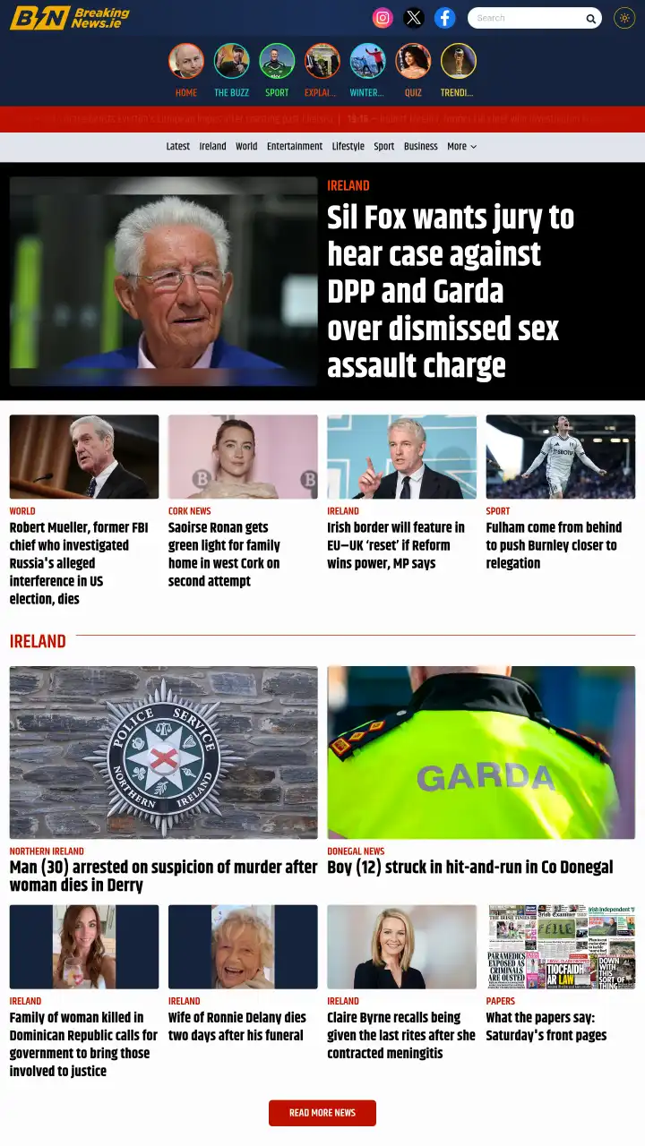 Réamhamharc de BreakingNews.ie