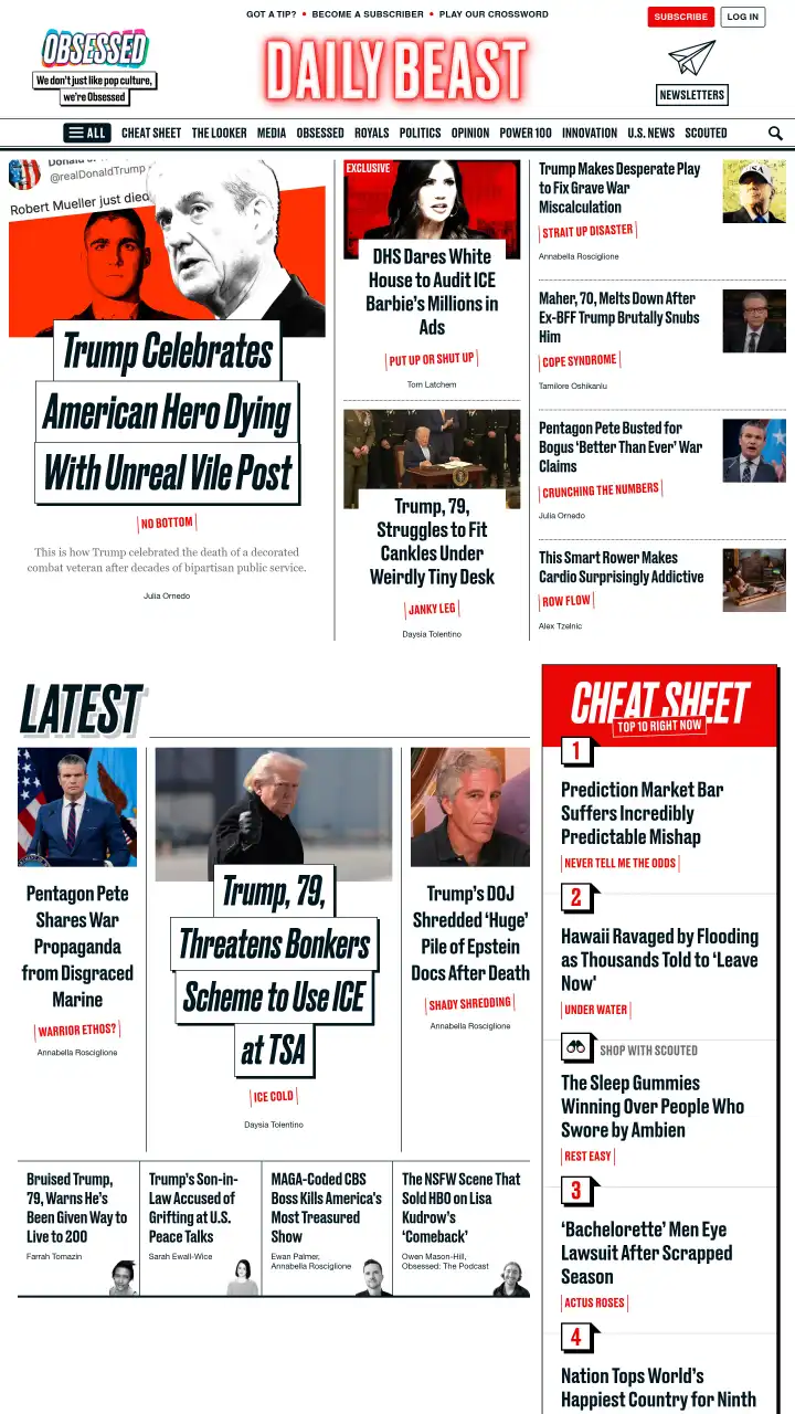 Réamhamharc de The Daily Beast
