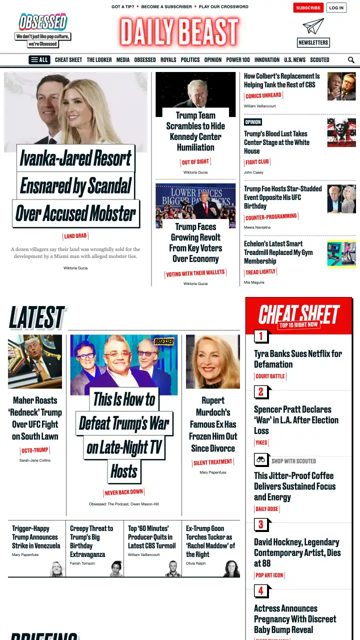 Preview of The Daily Beast
