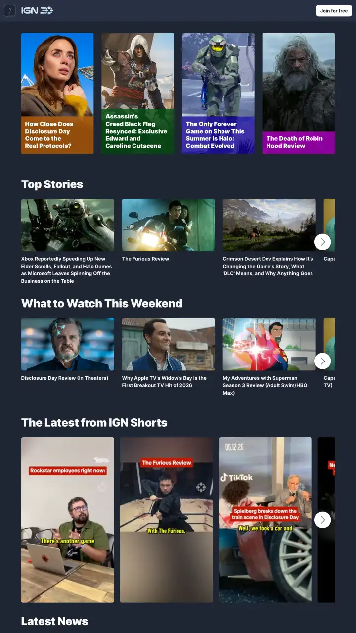 Preview of IGN
